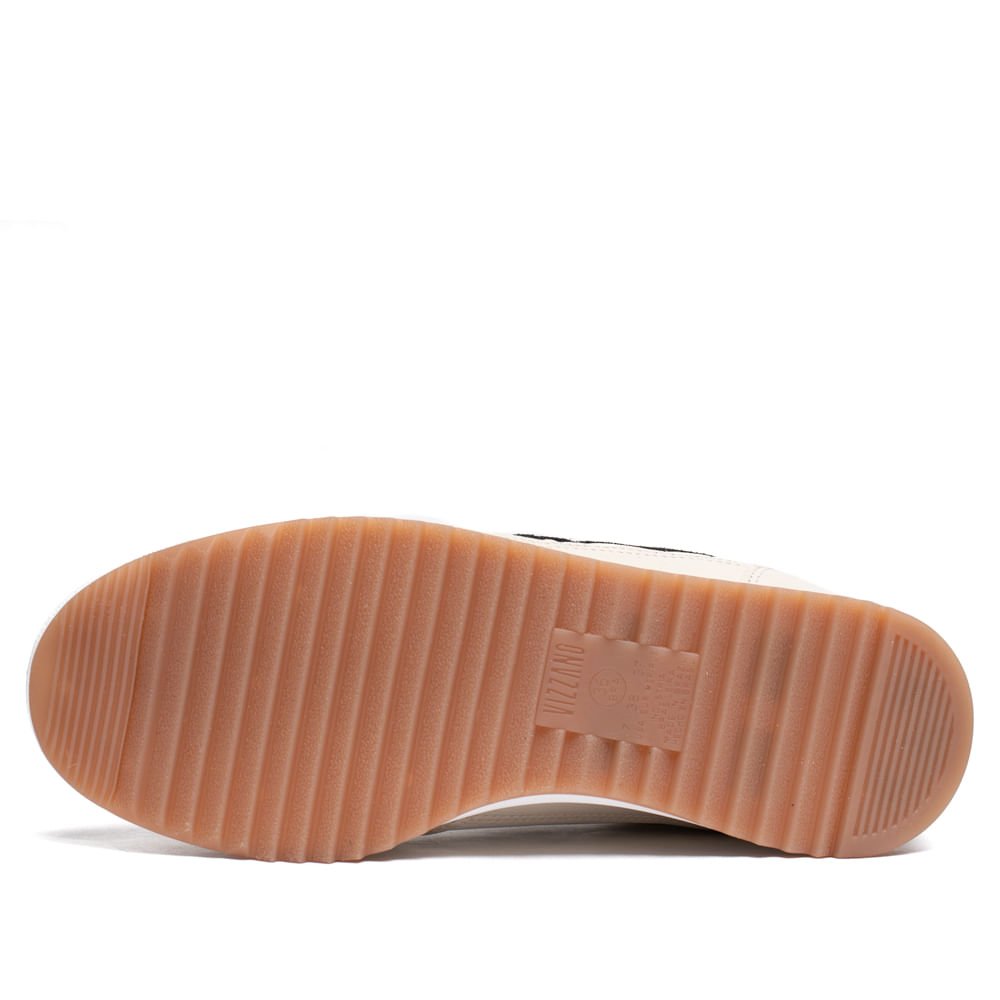 Tênis Feminino Vizzano Pelica com Recortes Off White/Preto Off White 2