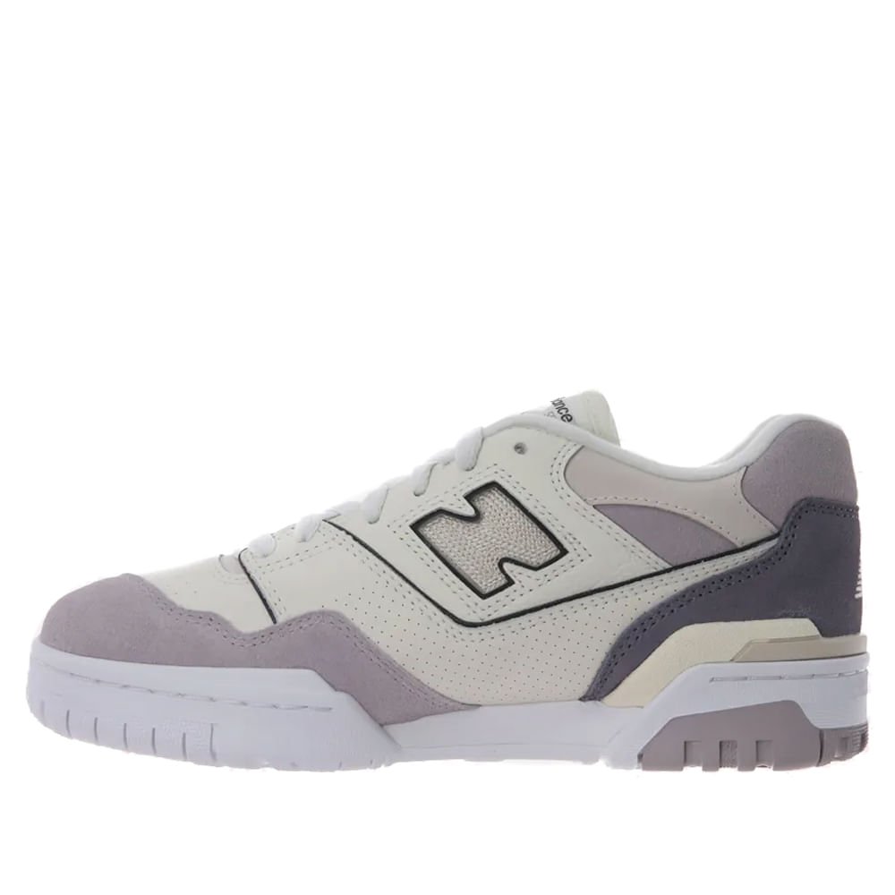 Tênis Feminino New Balance W550 Couro Off White/Cinza Off White 5