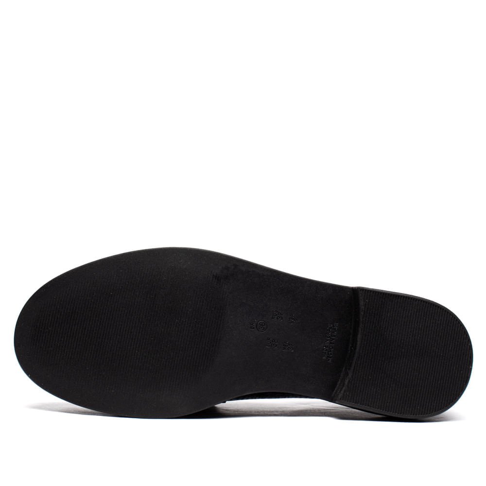 Mocassim Feminino Ramarim Croco Verniz Preto Preto 2