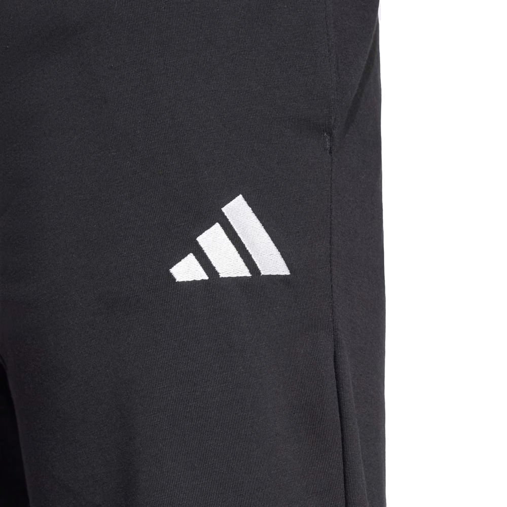 Calça Masculina Adidas Essentials Esportiva Preto Preto 3