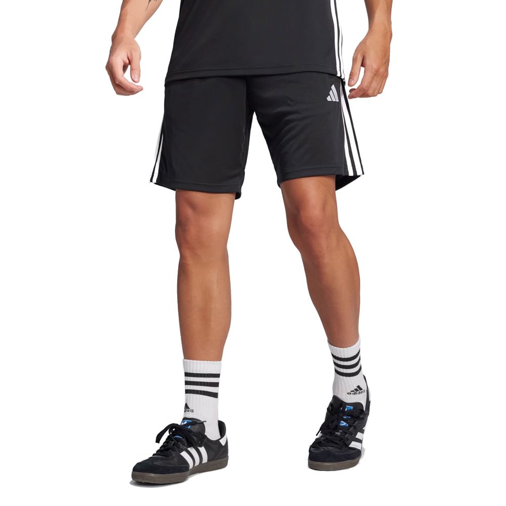 Short Masculino Adidas Tiro 25 Essentials Preto Preto 2