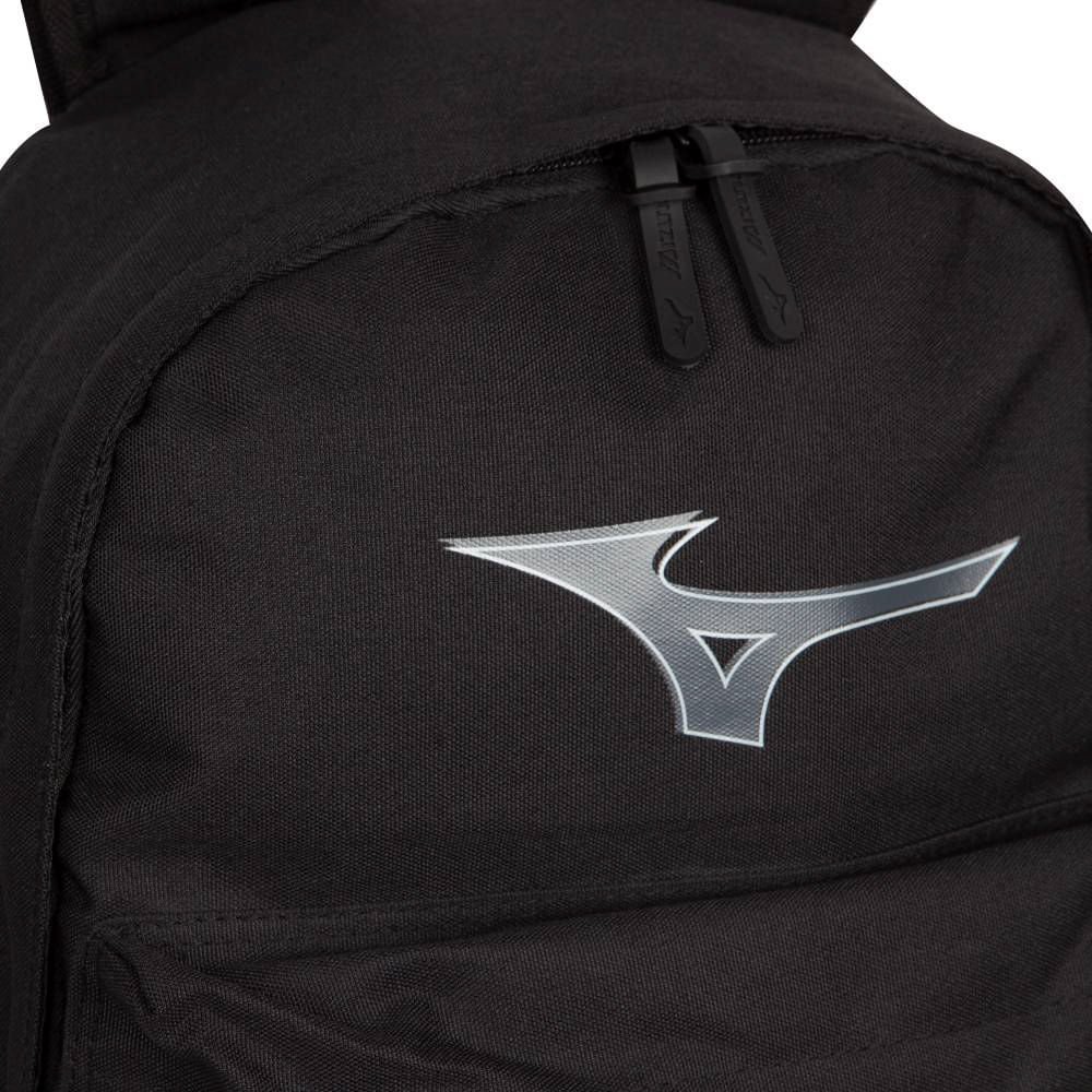 Mochila Mizuno Energy Casual 17 Litros Preto Preto 4