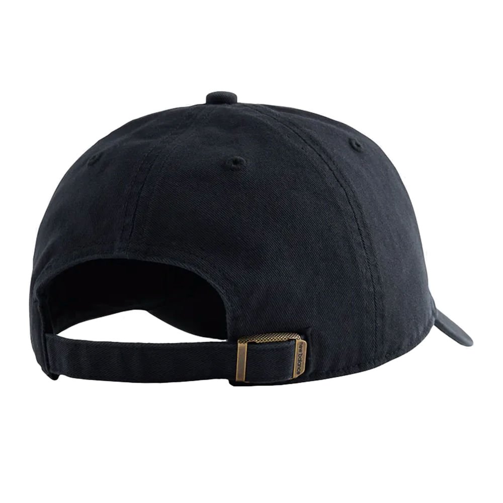 Boné Unissex New Balance 6 Panel Core Preto Preto 2