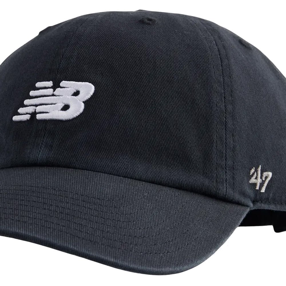 Boné Unissex New Balance 6 Panel Core Preto Preto 4