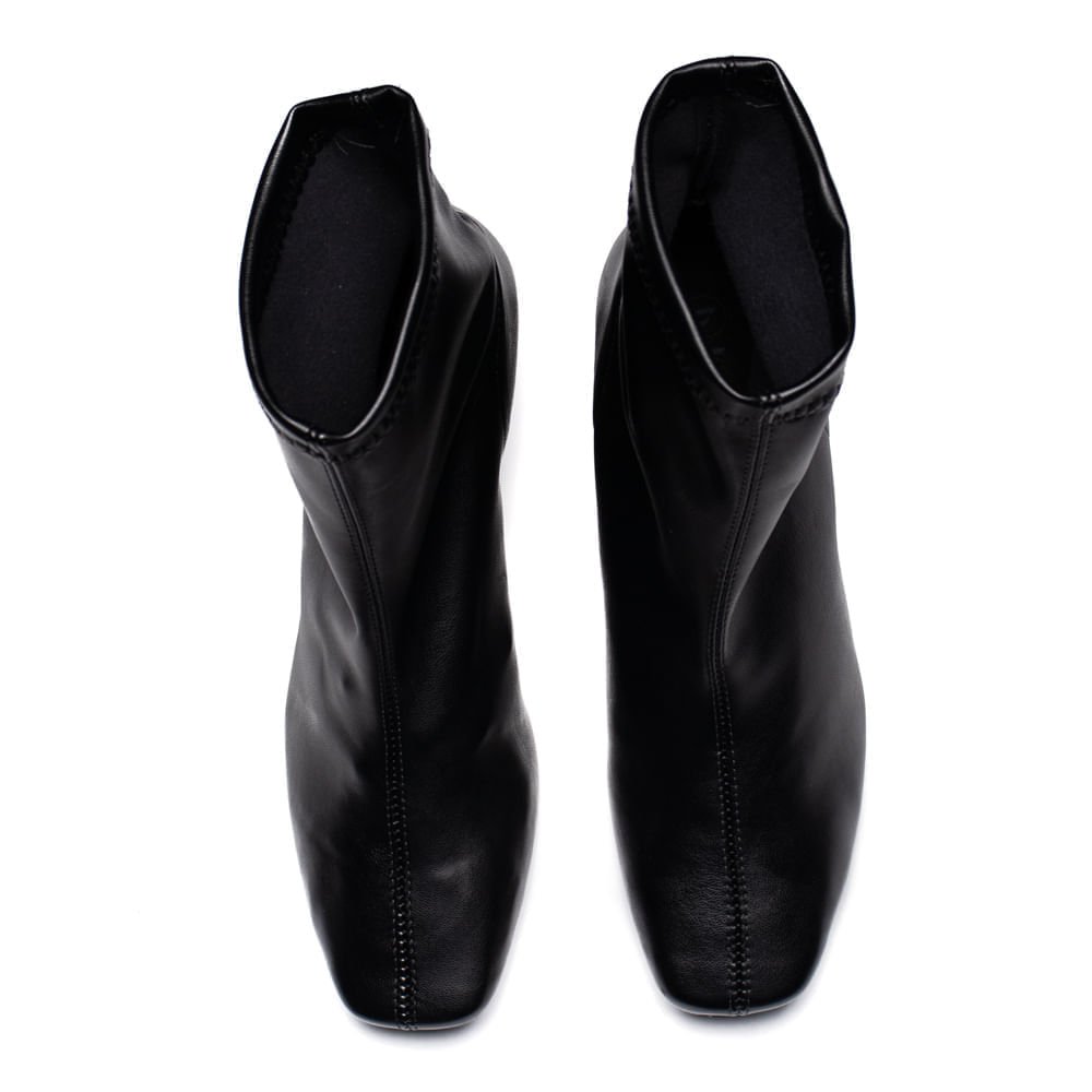 Bota Feminina Bebecê Napa Strech Slim Preto Preto 4