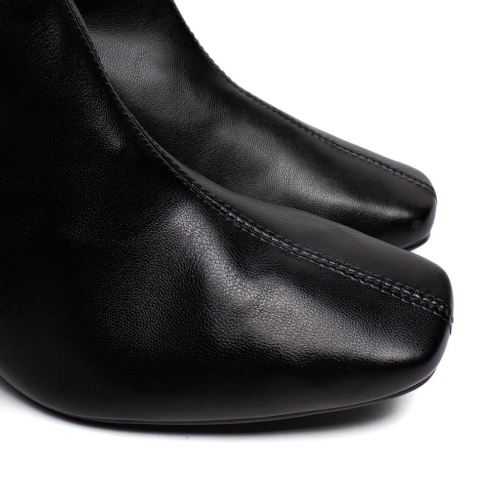 Bota Feminina Bebecê Napa Strech Slim Preto Preto 5