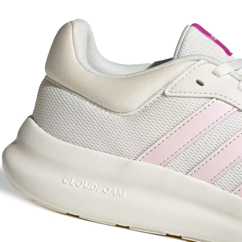 Tênis Feminino Adidas Lite Racer 4.0 Branco Branco 5