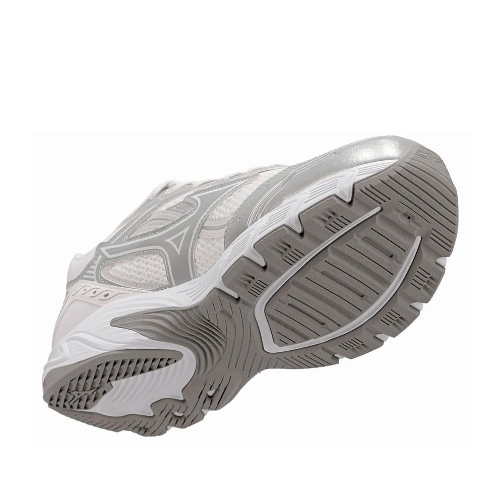 Tênis Feminino Mizuno CSD Sport Softier Foam Branco/Prata Branco/Prata 5