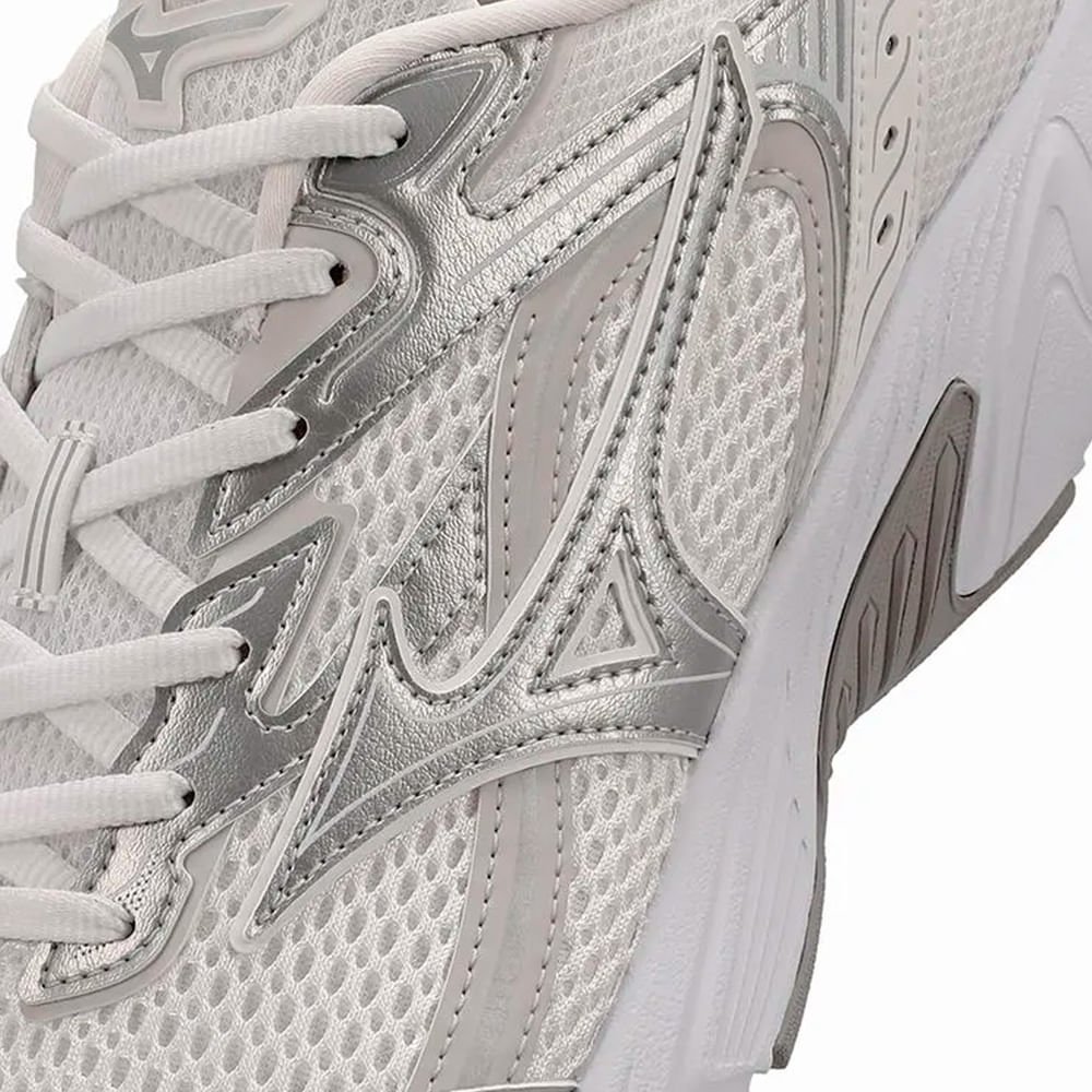 Tênis Feminino Mizuno CSD Sport Softier Foam Branco/Prata Branco/Prata 7