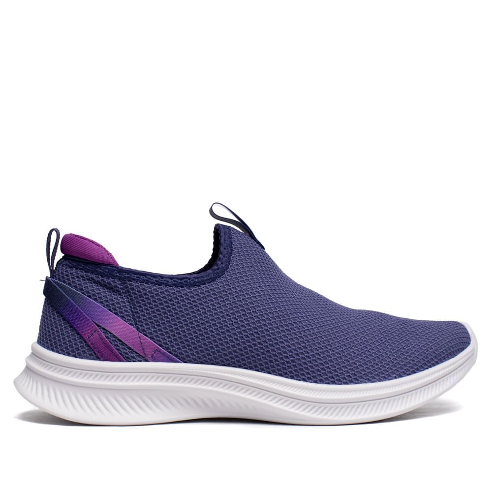 Tênis Feminino Actvitta Calce Fácil Roxo