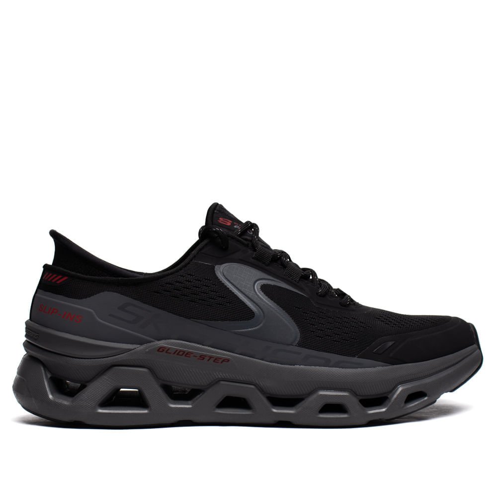Tênis Masculino Skechers Glide Step Altus Preto