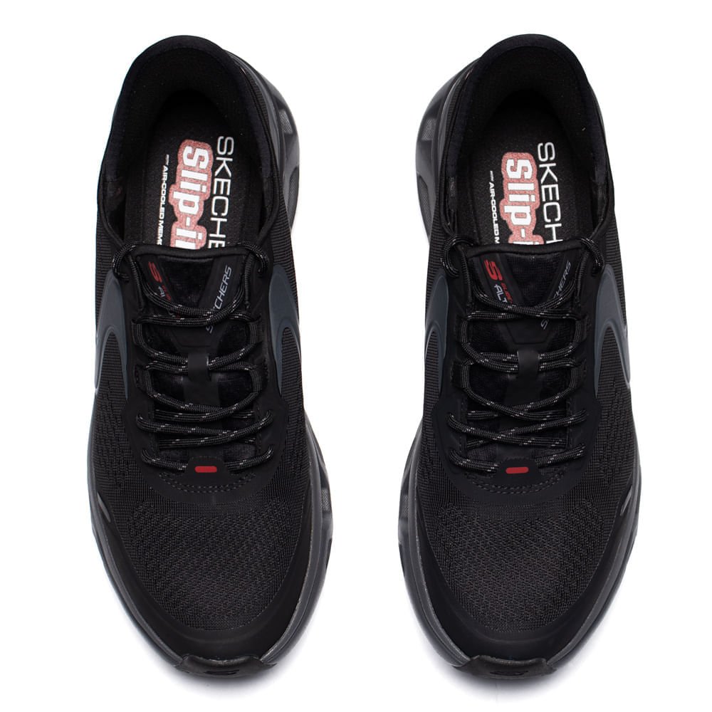 Tênis Masculino Skechers Glide Step Altus Preto Preto 4