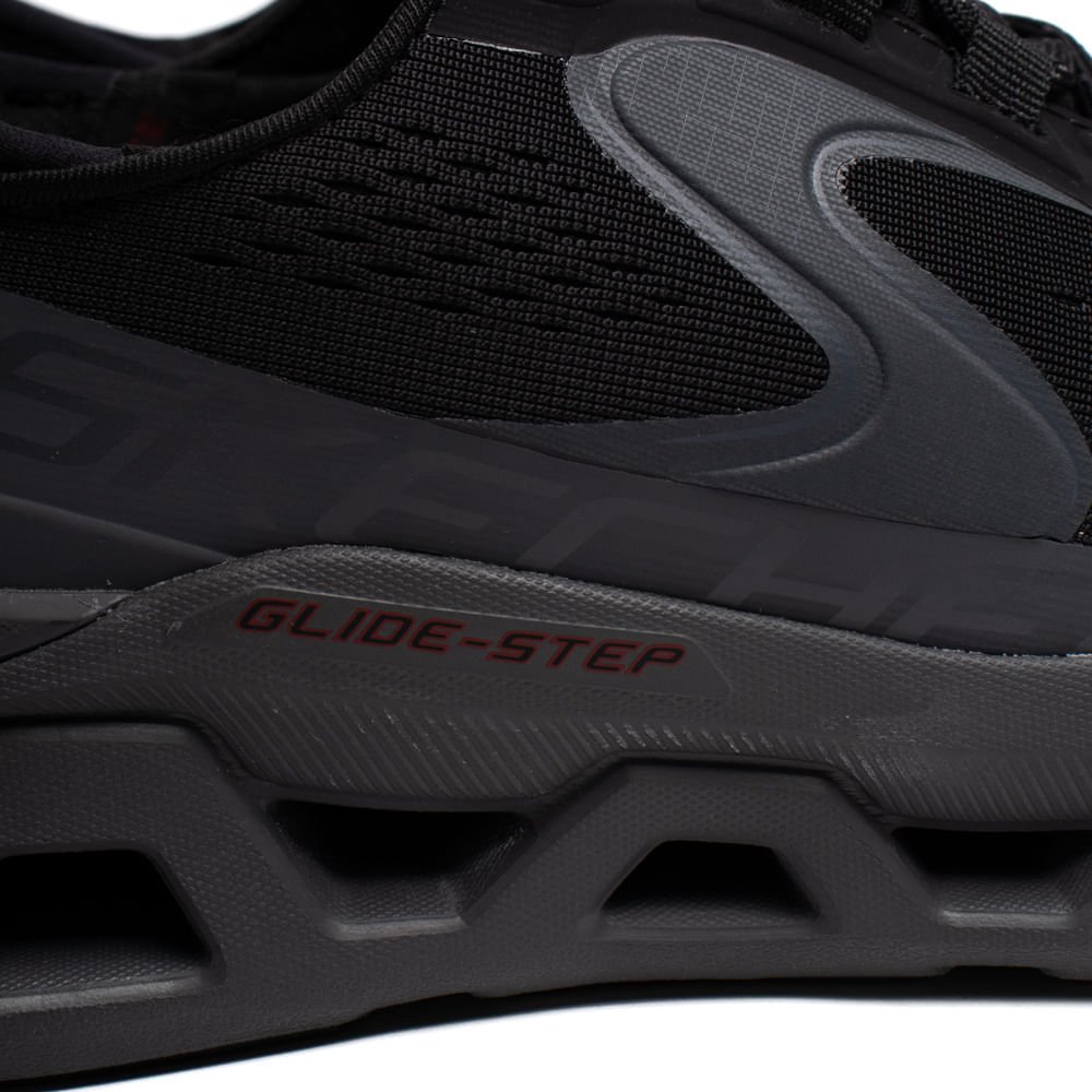 Tênis Masculino Skechers Glide Step Altus Preto Preto 6