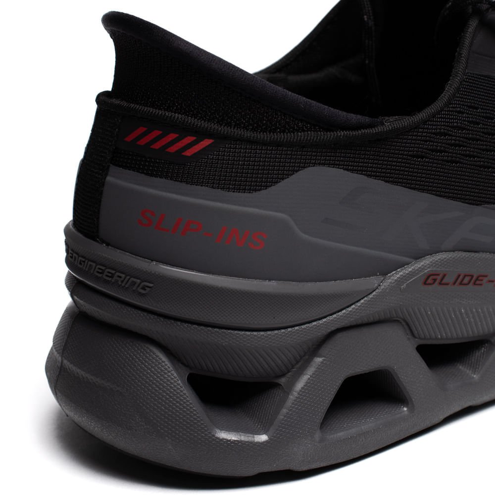 Tênis Masculino Skechers Glide Step Altus Preto Preto 7