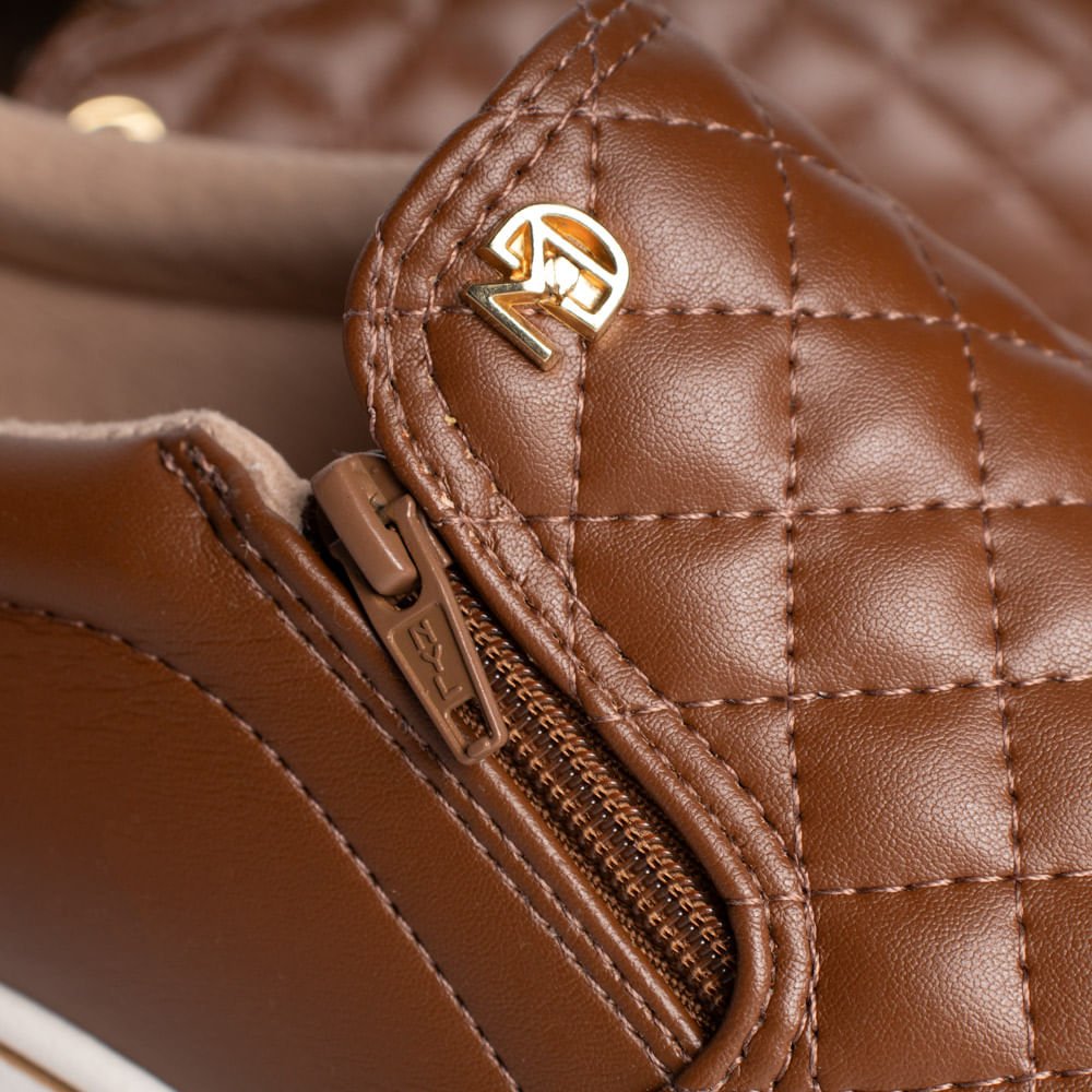 Tênis Feminino Modare Casual Ultra Conforto Marrom Marrom 6