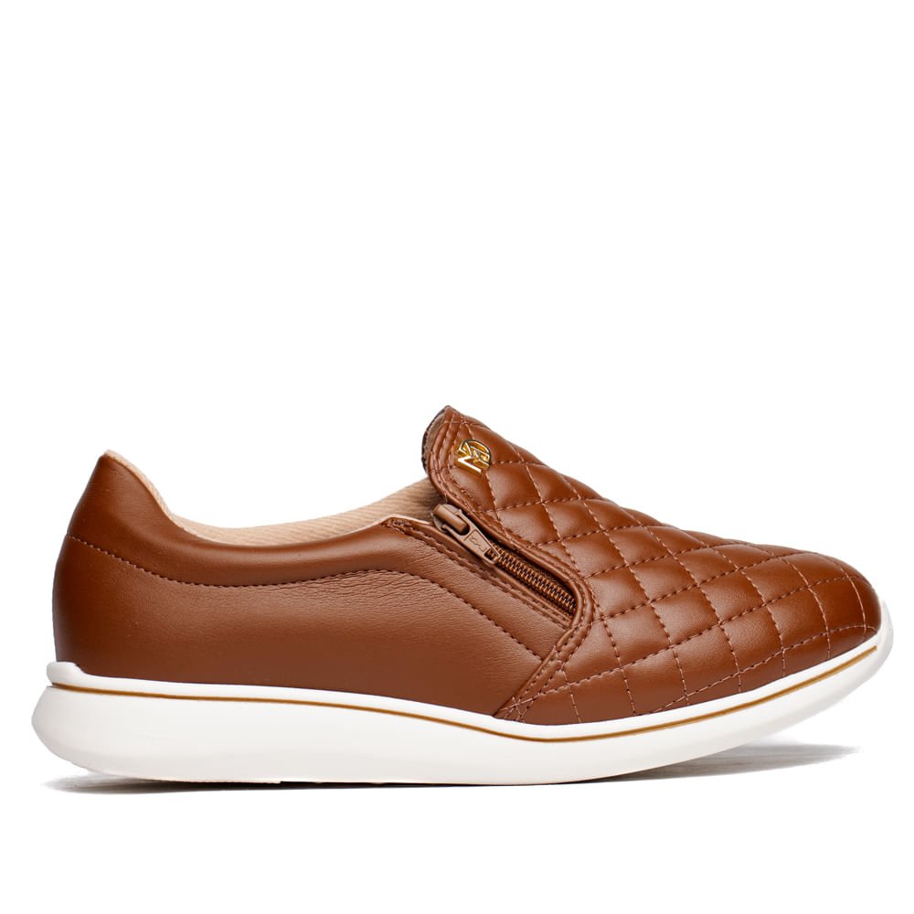 Tênis Feminino Modare Casual Ultra Conforto Marrom