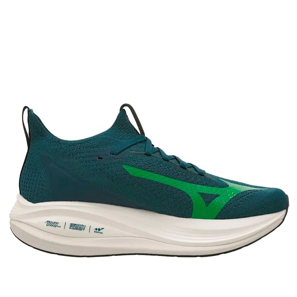 Tênis Masculino Mizuno Neo Vista 2 Estabilidade Verde