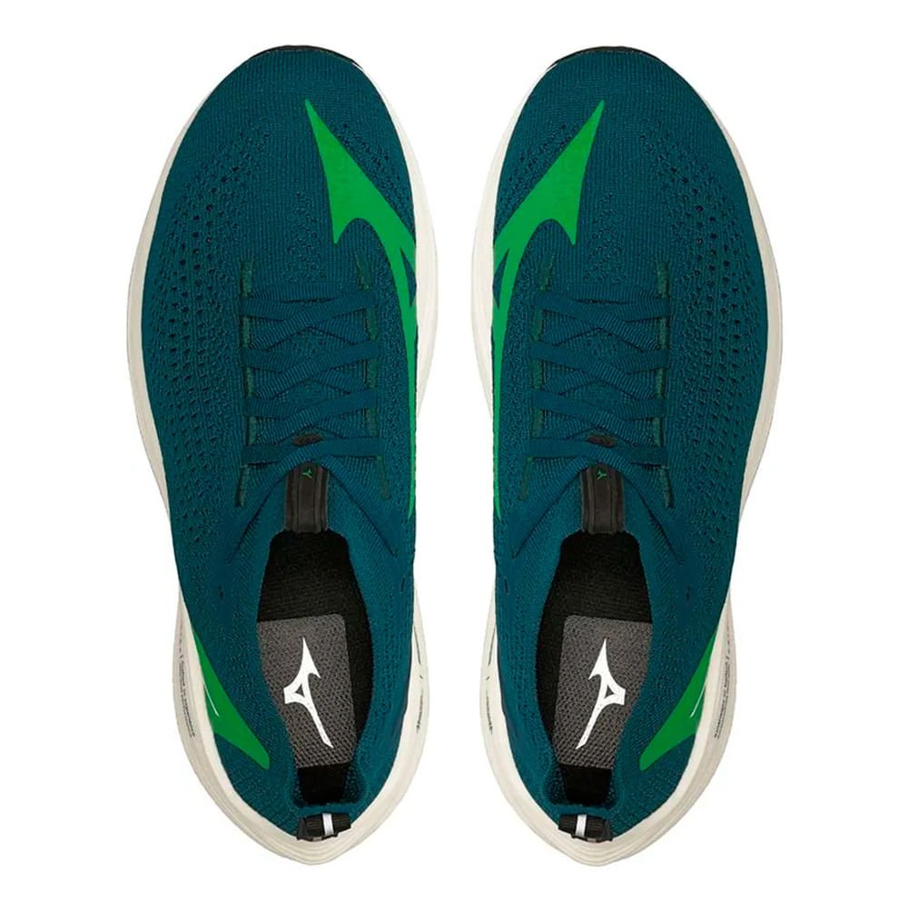 Tênis Masculino Mizuno Neo Vista 2 Estabilidade Verde Verde 4