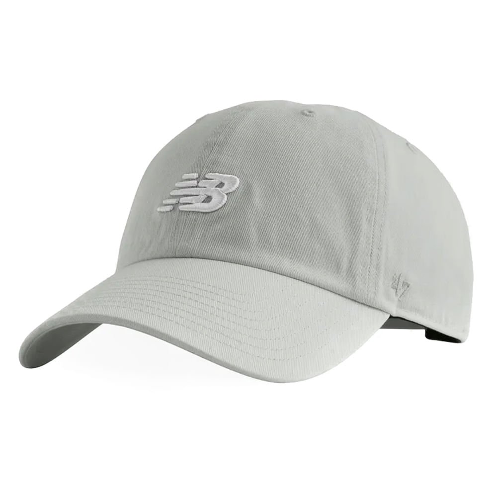 Boné Unissex New Balance 6 Panel Core Cinza