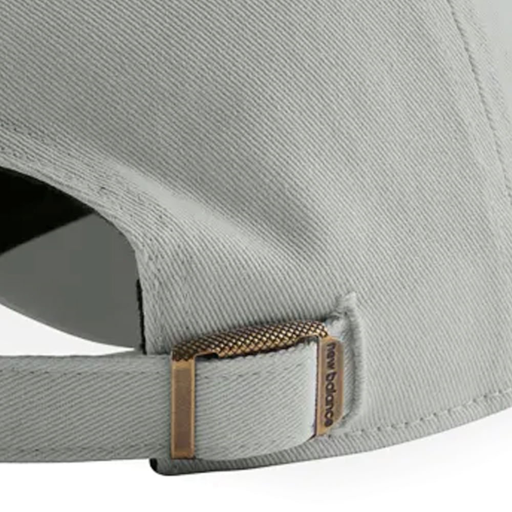 Boné Unissex New Balance 6 Panel Core Cinza Cinza 3