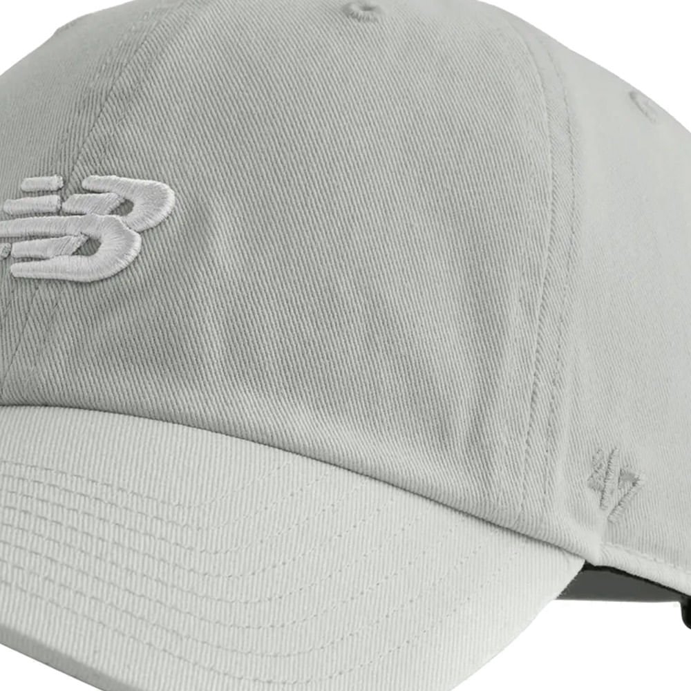 Boné Unissex New Balance 6 Panel Core Cinza Cinza 4