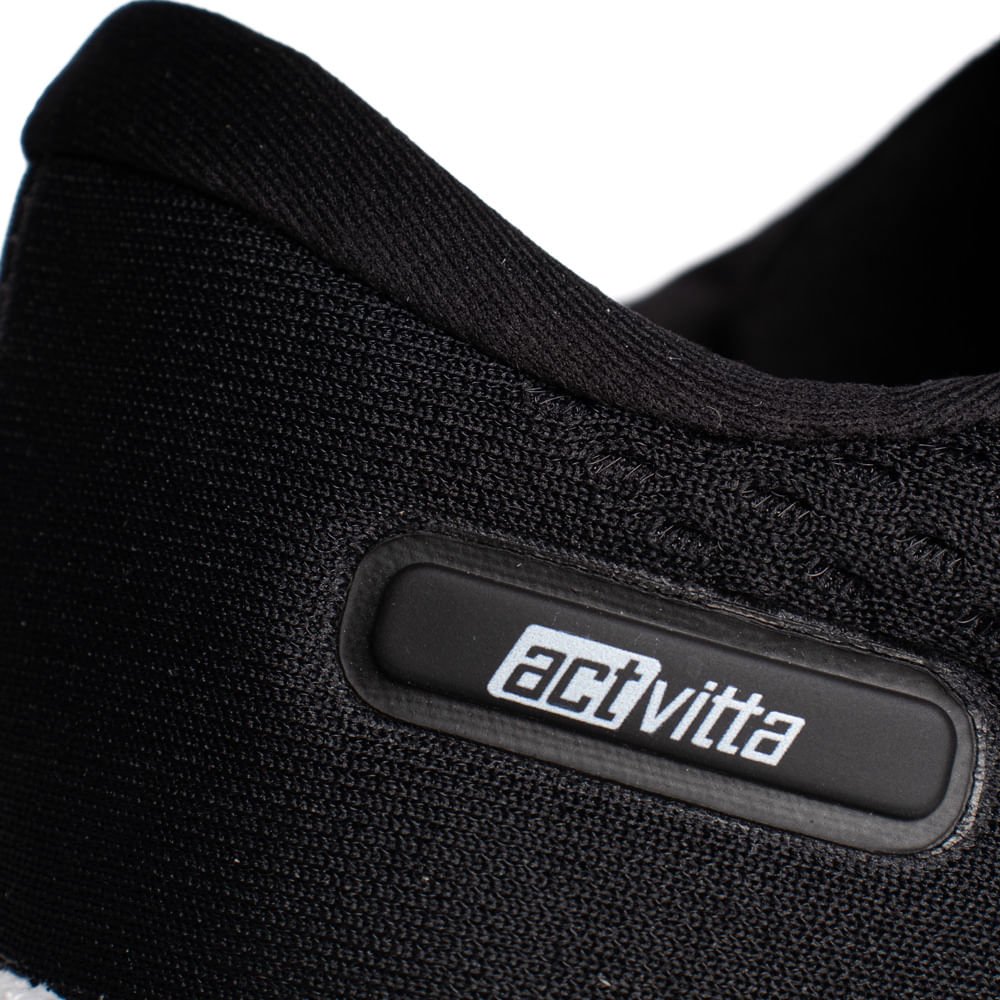 Tênis Masculino Actvitta Vegas Esportivo Preto Preto 7