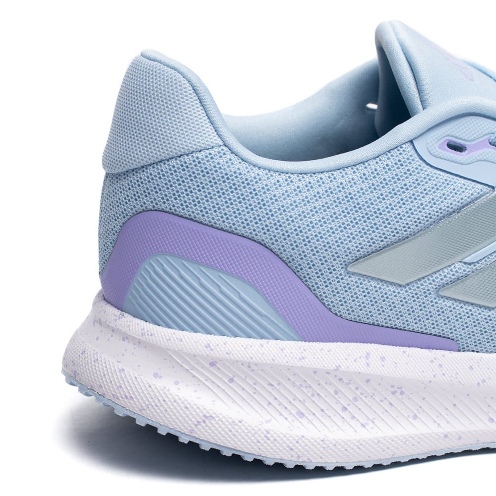 Tênis Feminino Adidas Runfalcon 5 Azul Claro Azul 7
