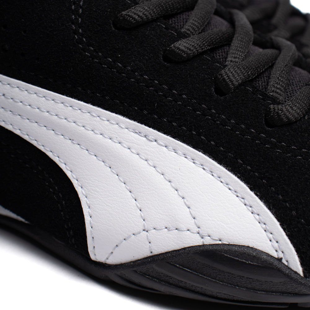 Tênis Feminino Puma Catch SD BDP Camurça Preto/branco Preto 6