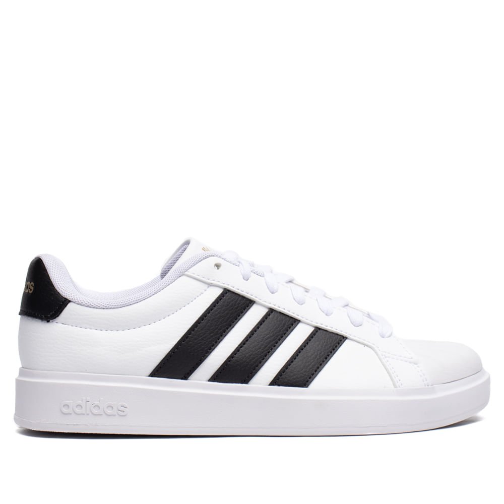 Tênis Feminino Adidas Streetwalk Branco/preto Branco/Preto