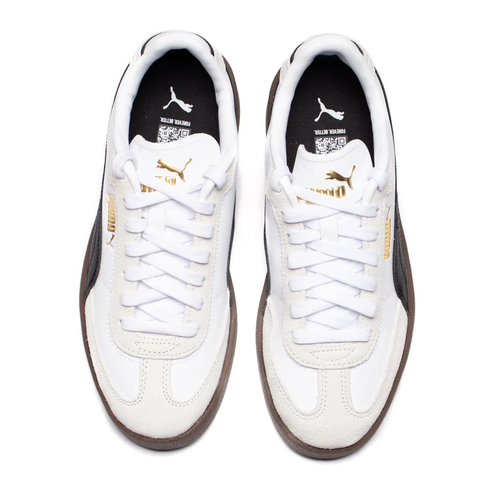 Tênis Feminino Puma Club II Era Off White Branco 4