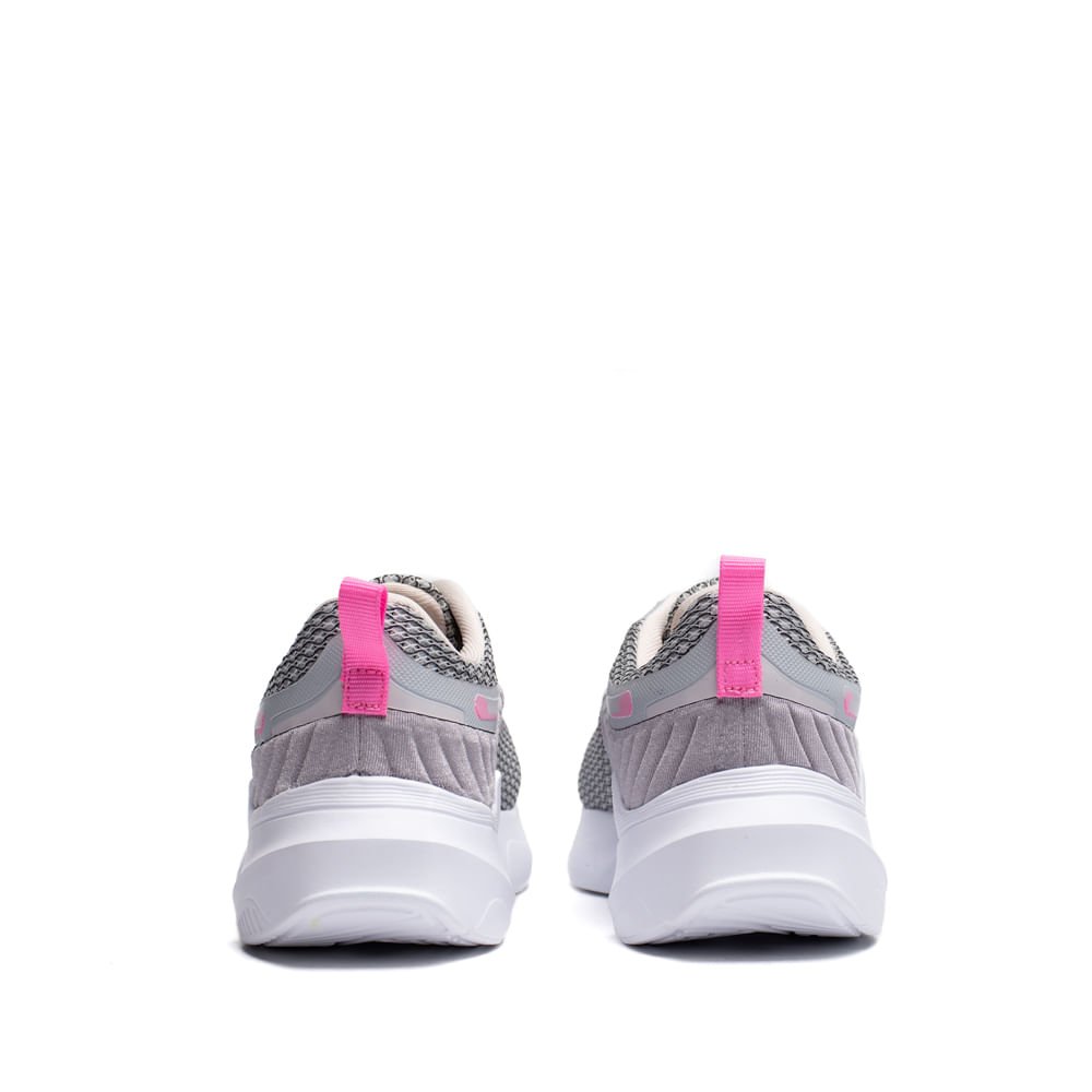 Tênis Infantil Fila Progress Cinza/Rosa Cinza 3