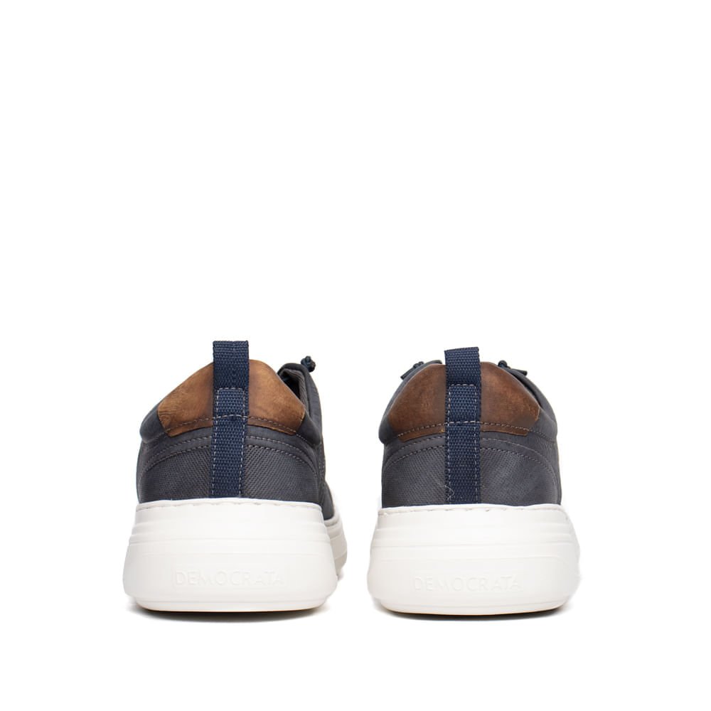 Sapatênis Masculino Democrata Joe Ultra Light Marinho Azul Marinho 3