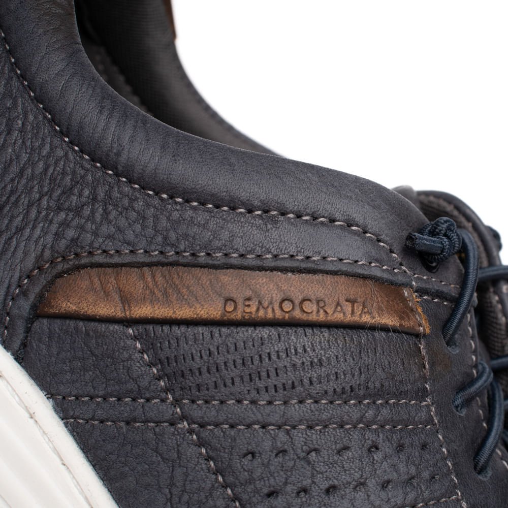 Sapatênis Masculino Democrata Joe Ultra Light Marinho Azul Marinho 5