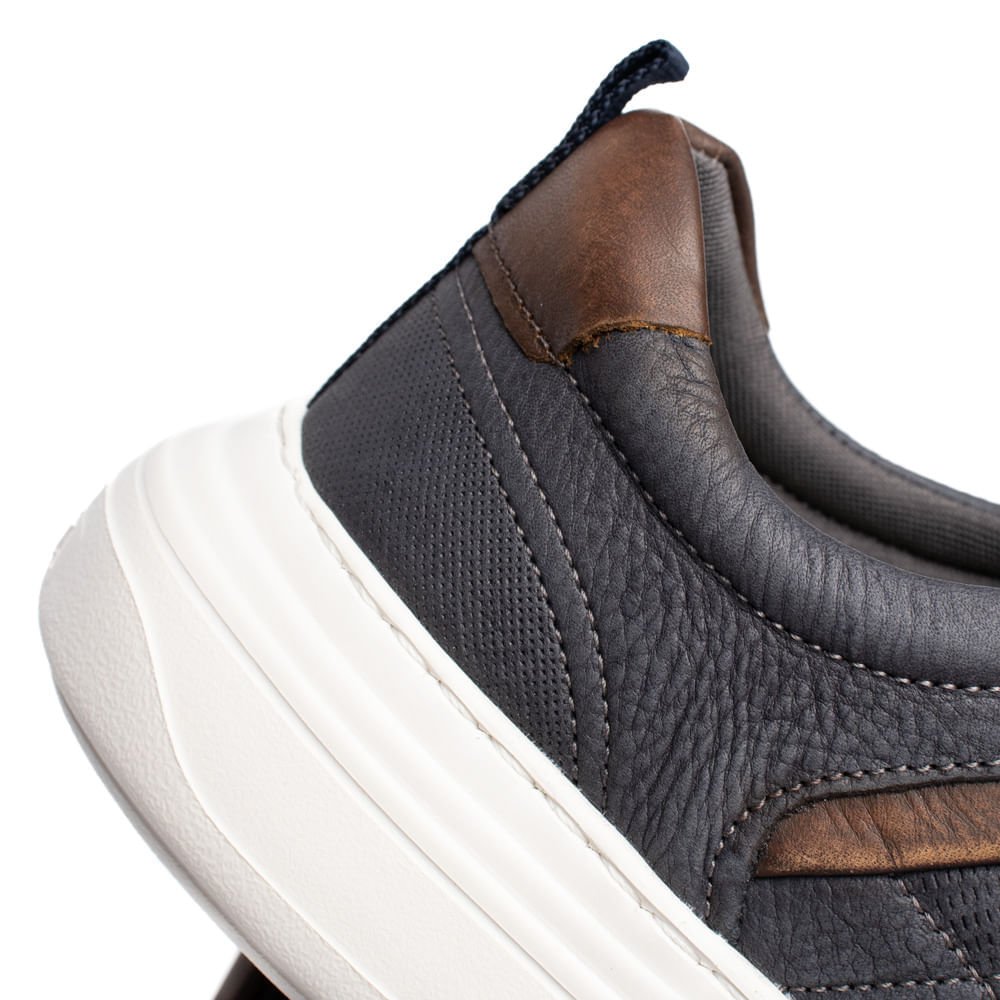 Sapatênis Masculino Democrata Joe Ultra Light Marinho Azul Marinho 6