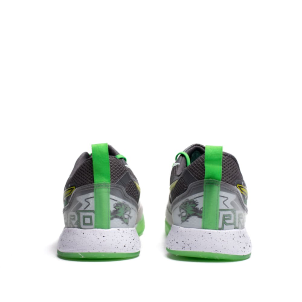 Chuteira Masculina Topper Futsal Lethal Cinza/Verde Cinza/Preto 8