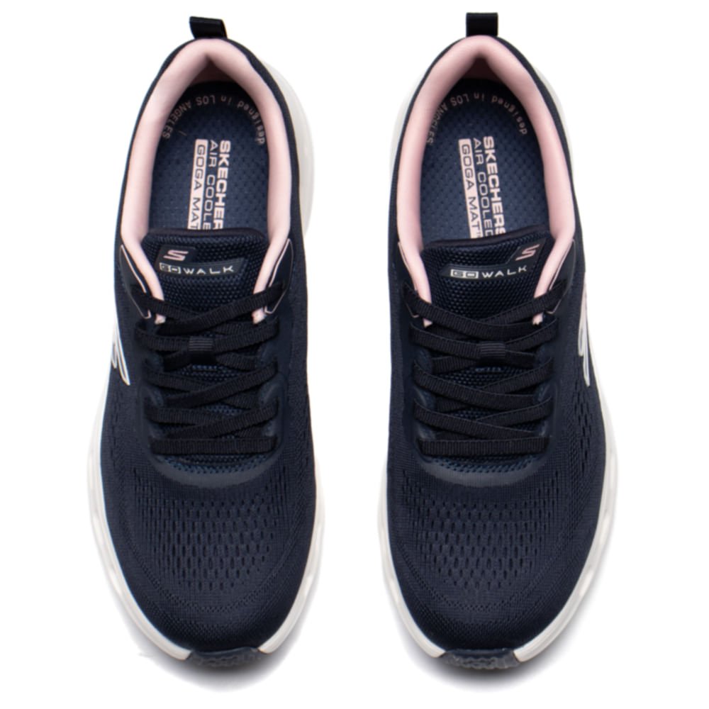 Tênis Feminino Skechers Go Walk Glide Step 2.0 Marinho Azul Marinho 4