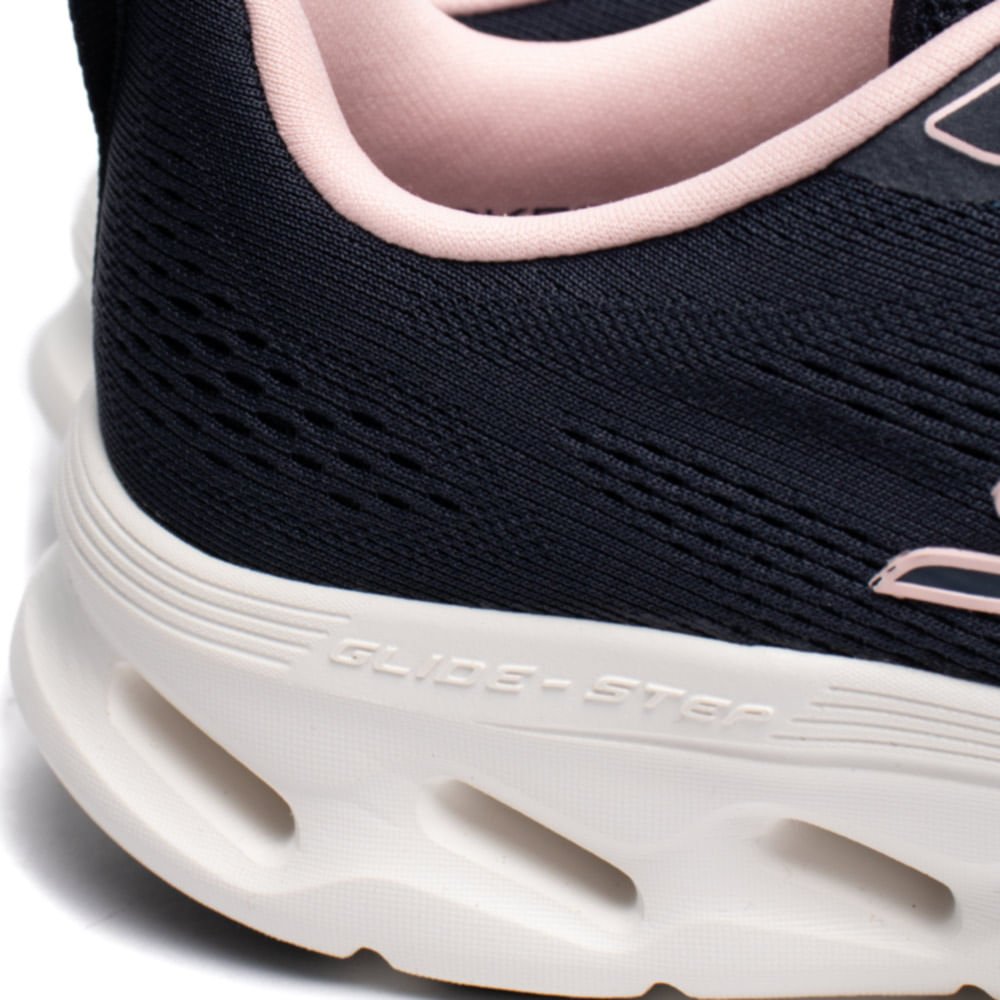 Tênis Feminino Skechers Go Walk Glide Step 2.0 Marinho Azul Marinho 7