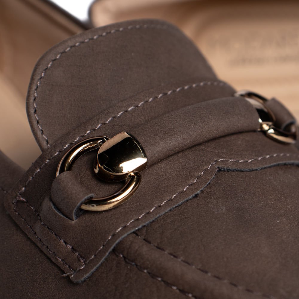 Sapatilha Feminina Modare Fivela Dourada Marrom Marrom 7