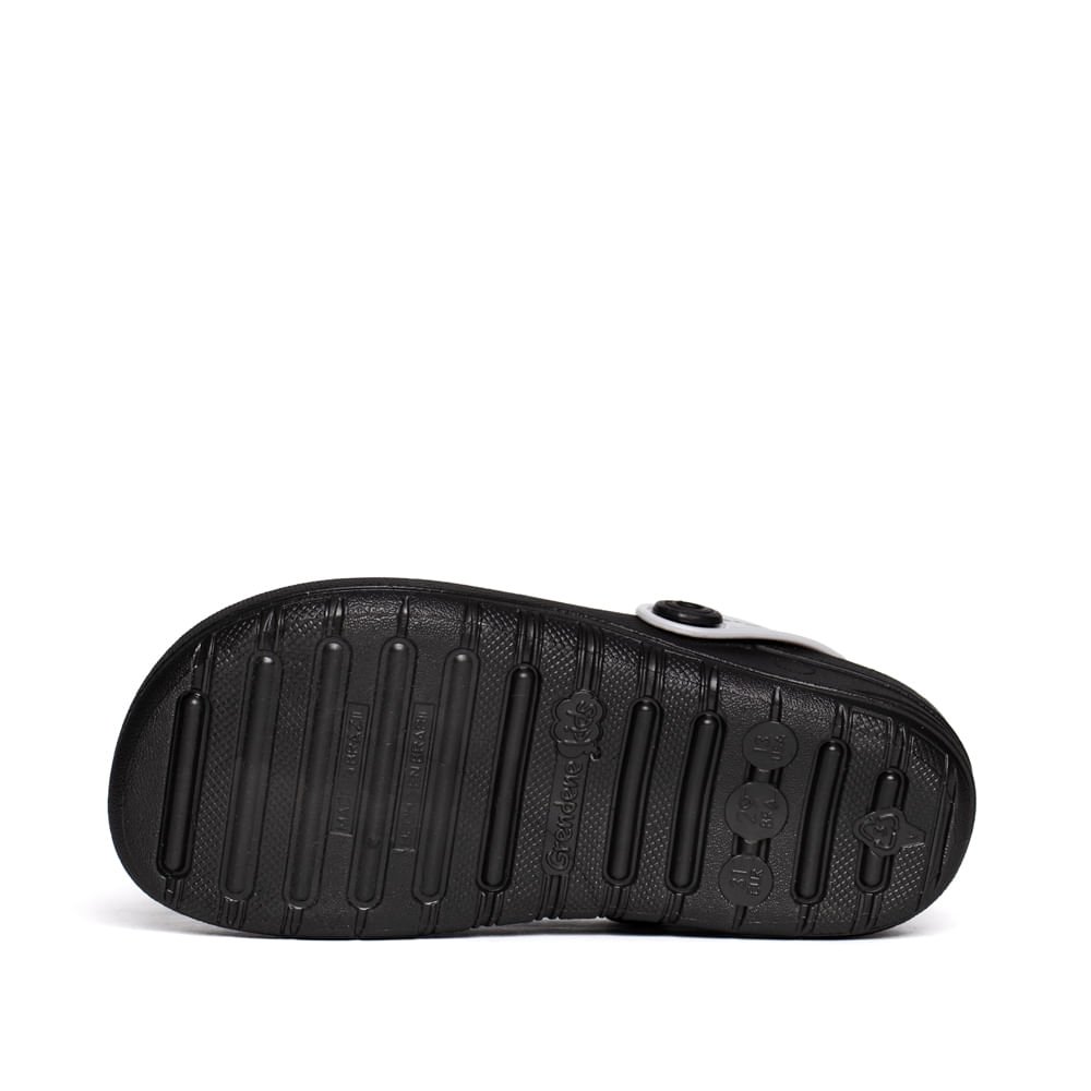 Sandália Babuche Infantil Grendene Batman Preto/cinza Preto 2