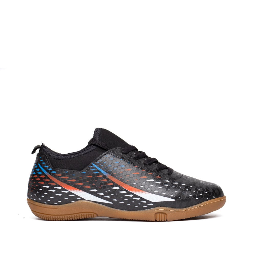 Chuteira Futsal Infantil Molekinho Neoplex Preto