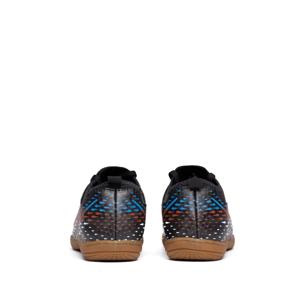 Chuteira Futsal Infantil Molekinho Neoplex Preto Preto 3