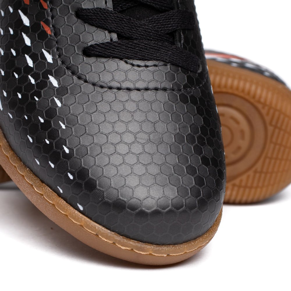 Chuteira Futsal Infantil Molekinho Neoplex Preto Preto 6