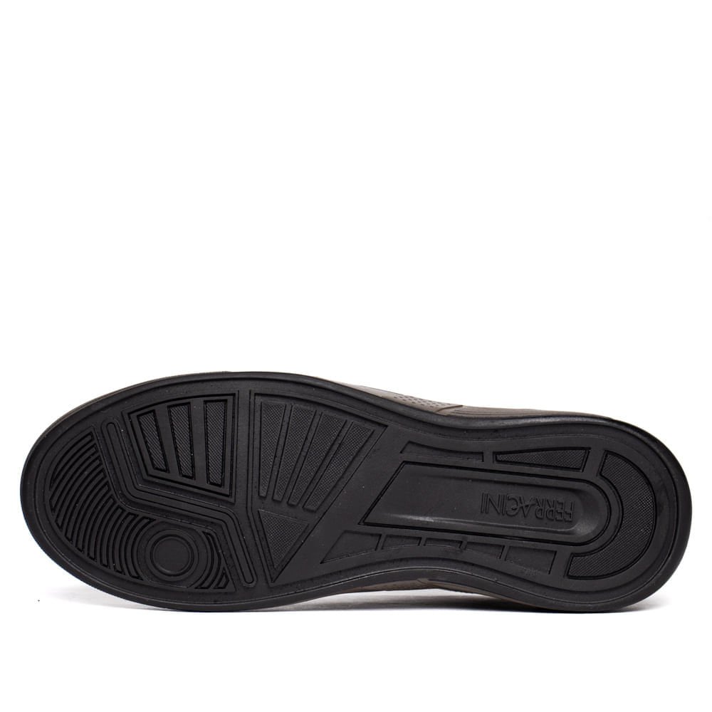 Sapatênis Masculino Ferracini Milan Couro Marrom Marrom 2