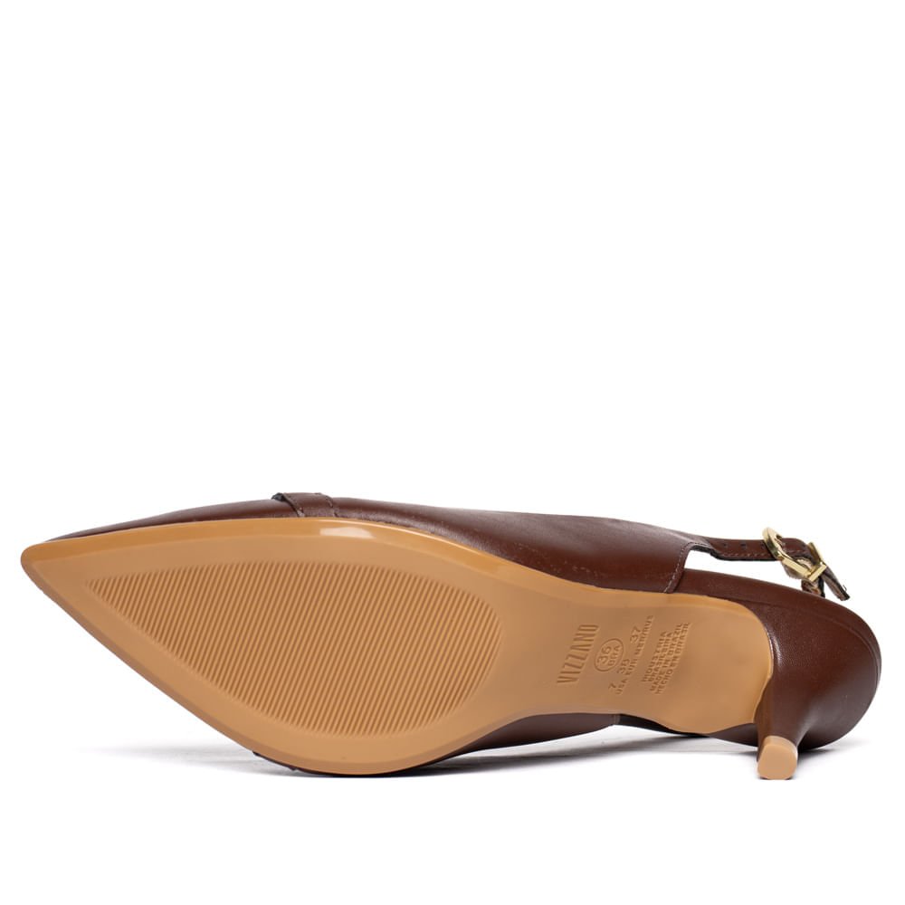 Sapato Feminino Vizzano Pelica Marrom Marrom 2
