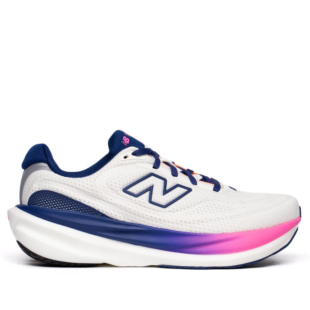 Tênis Feminino New Balance Fresh Foam 1080v15 Branco/Marinho