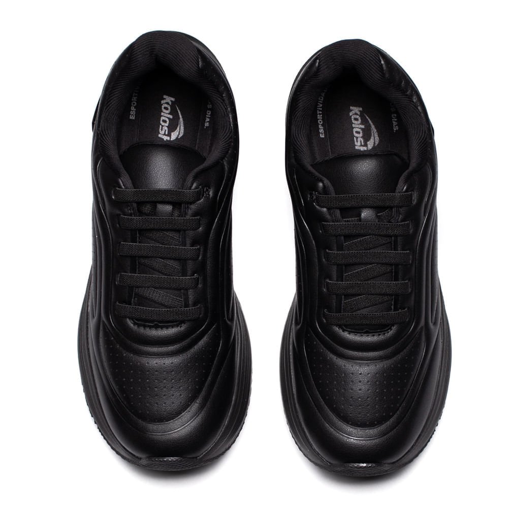 Tênis Feminino Kolosh Napa EVAfit Preto Preto 4