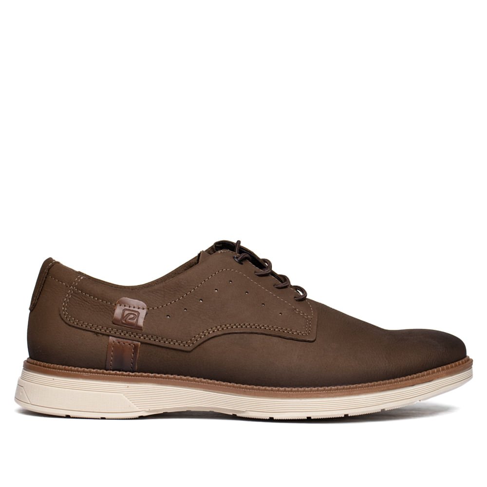 Sapato Masculino Pegada Cardiff Rustic Couro Marrom