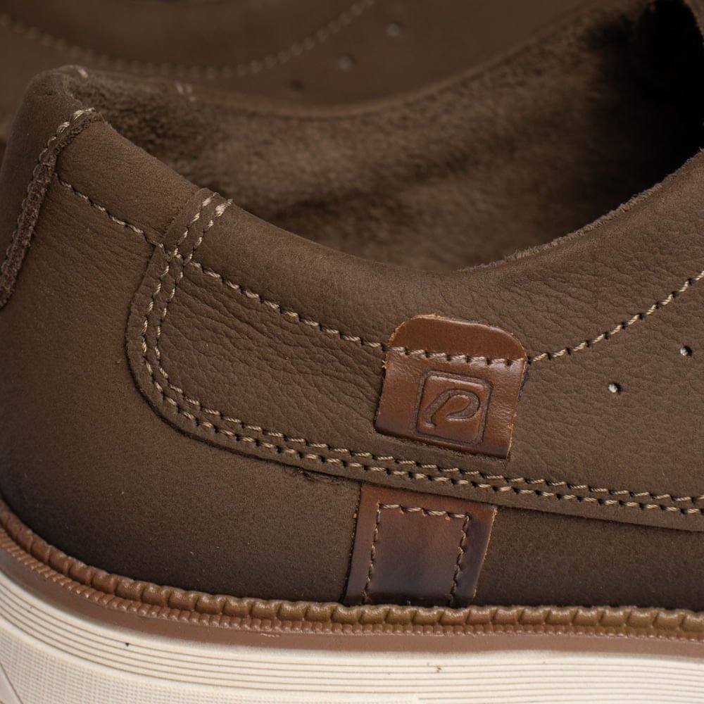 Sapato Masculino Pegada Cardiff Rustic Couro Marrom Marrom 6