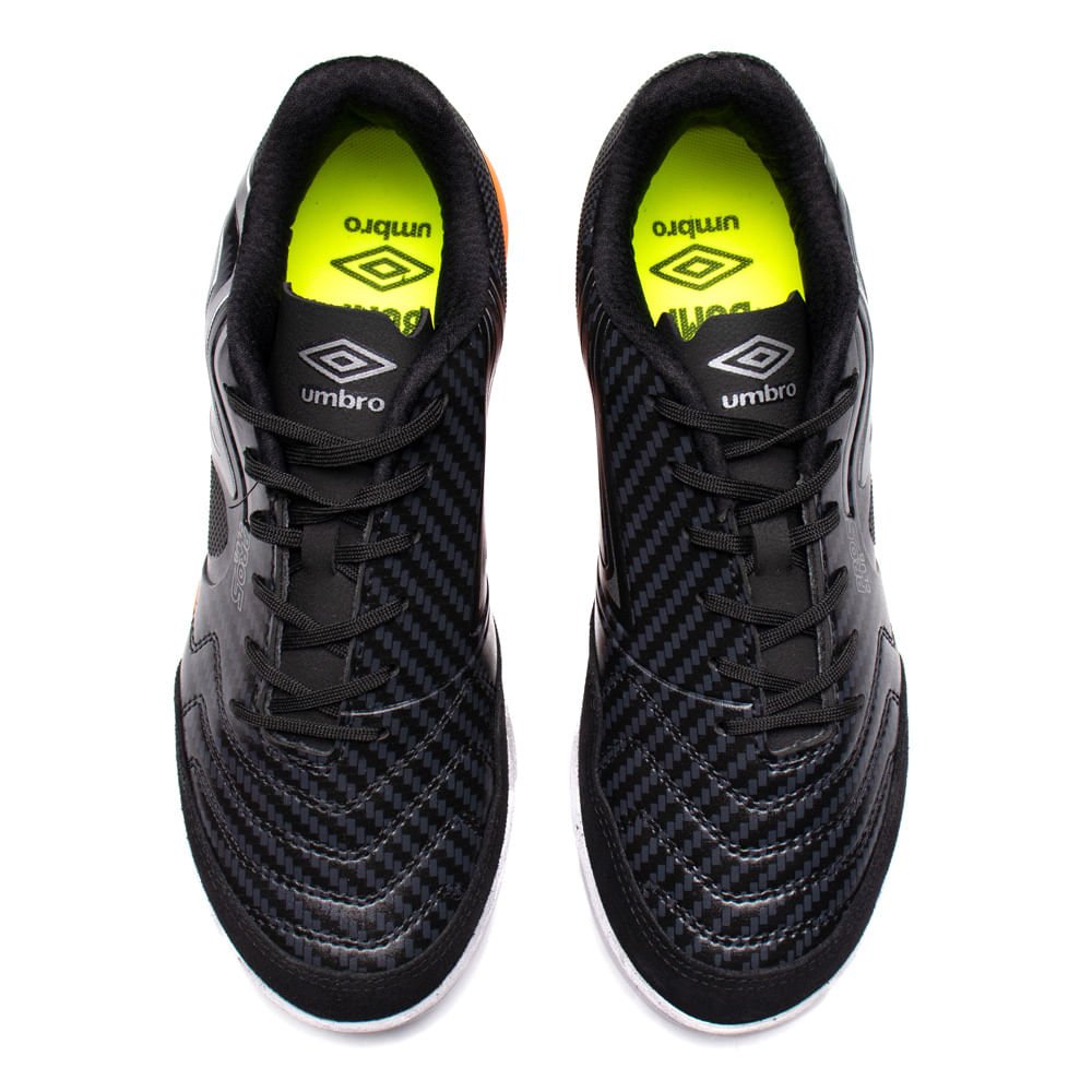 Chuteira Futsal Masculina Umbro Pro 5 Bump Preto Preto 4