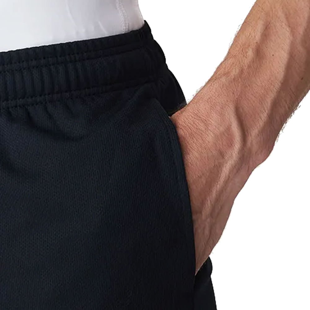 Bermuda Masculina New Balance Graphic 9 Preto Preto 4